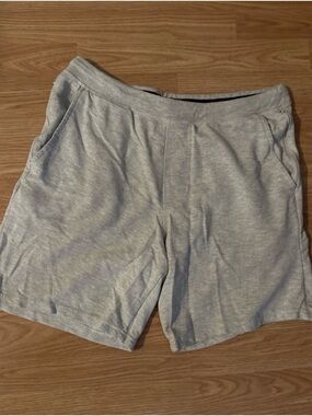 Eddie Bauer Light Gray Athletic Knit Shorts